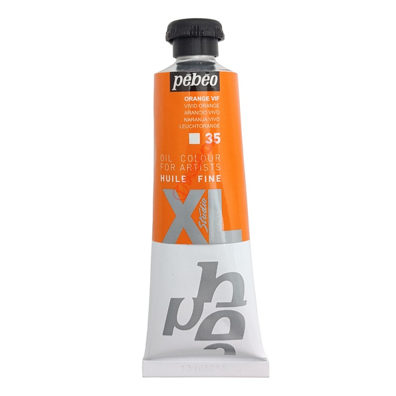 رنگ روغن 37 میل برند پ ب او کد 35- VIVID ORANGE