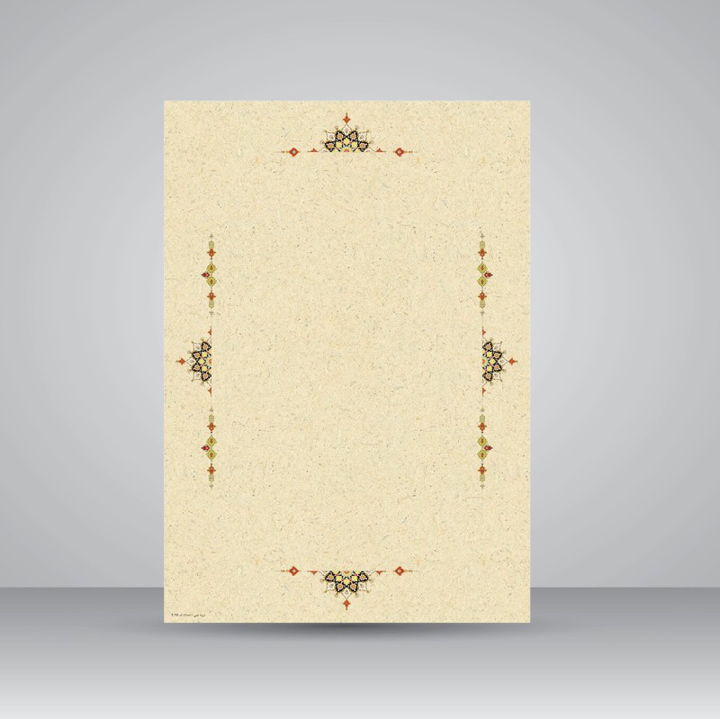 کاغذ بافت دار تذهیب دار کد 950، 25*cm 35 (بسته50 عددی)