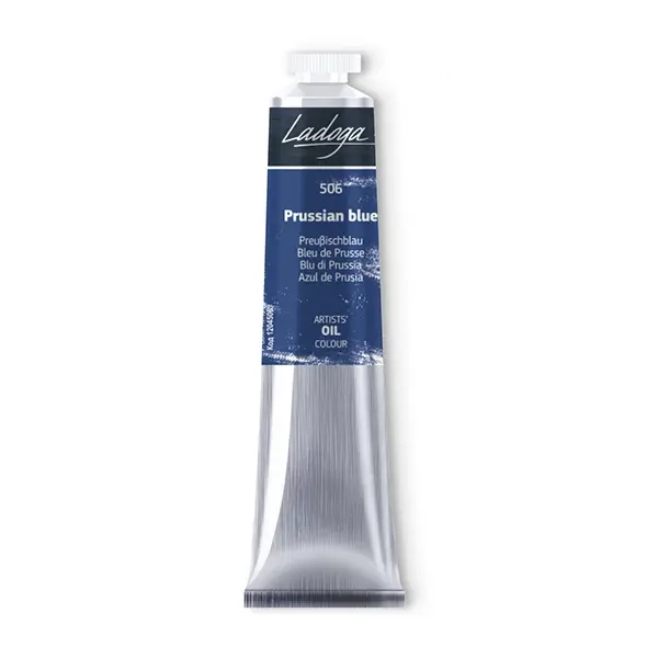 رنگ روغن 46 میل برند لادوگا (سنت پترزبورگ) - کد 506- Prussian Blue