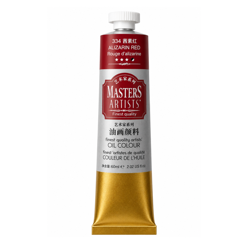 رنگ روغن 60 میل برند ماریس (مستر) کد 334 ALIZARIN RED