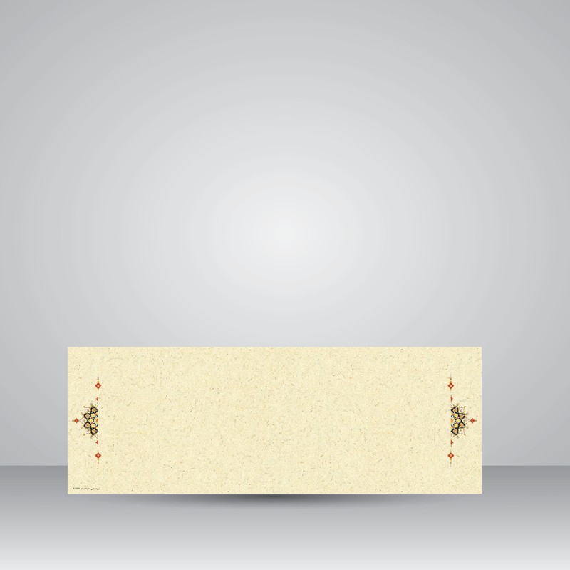 کاغذ تذهیب دار چاپی کد 1501، 50*17 cm (بسته 50 عددی)
