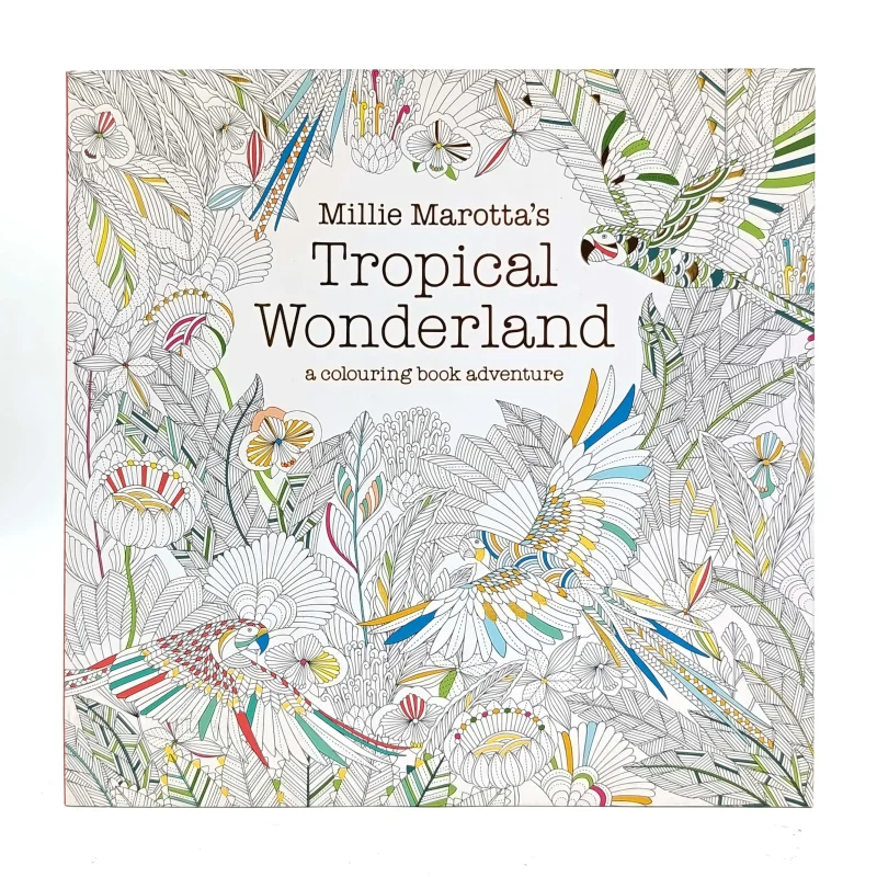 کتاب Millie Marotta's Tropical Wonderland: a colouring book adventure