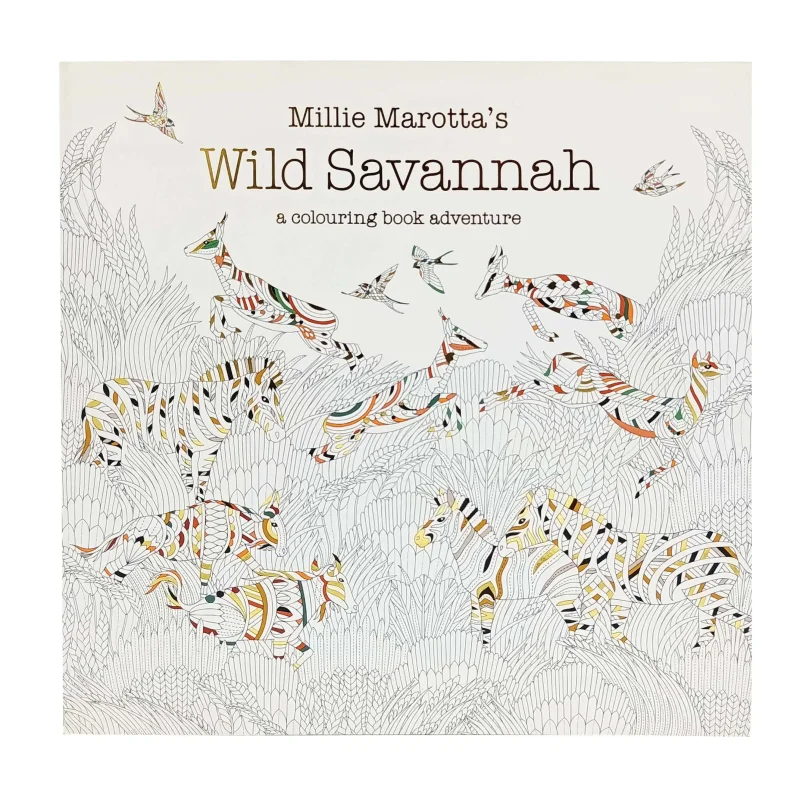 کتاب Millie Marotta's Wild Savannah: a colouring book adventure