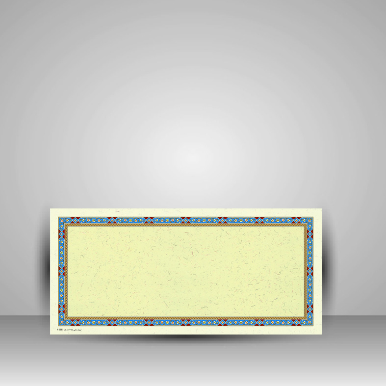 کاغذ تذهیب دار چاپی کد 2003، 35*16 cm‌ (بسته 50 عددی)
