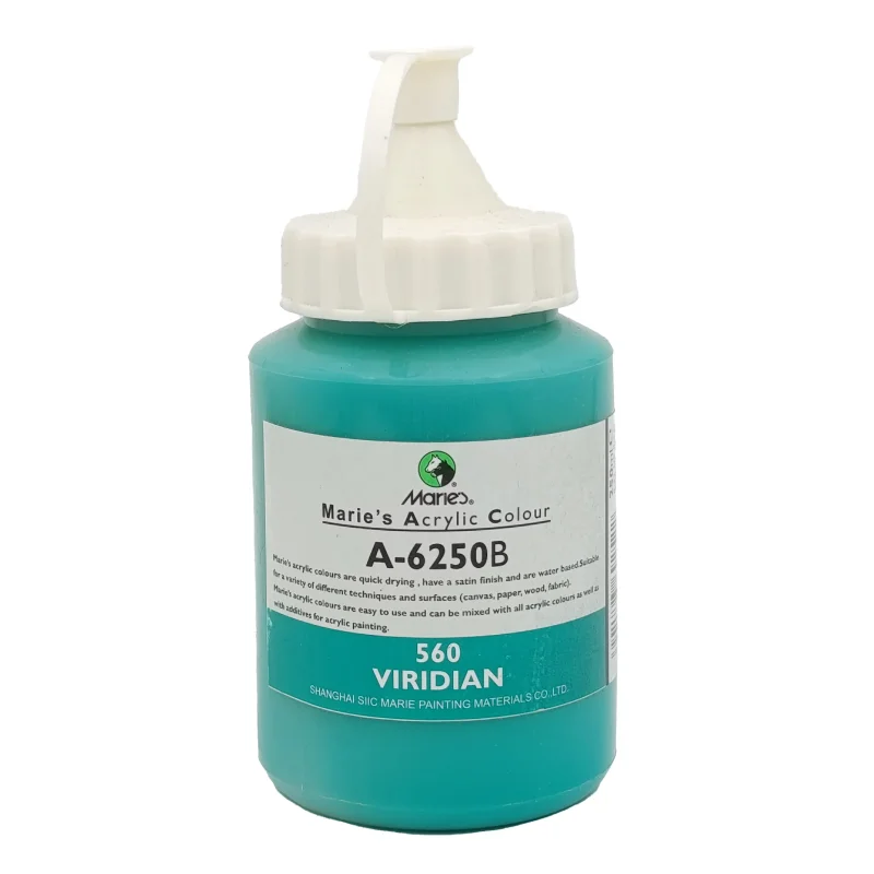 رنگ اکریلیک 250 میل برند ماریس کد 560 Viridian