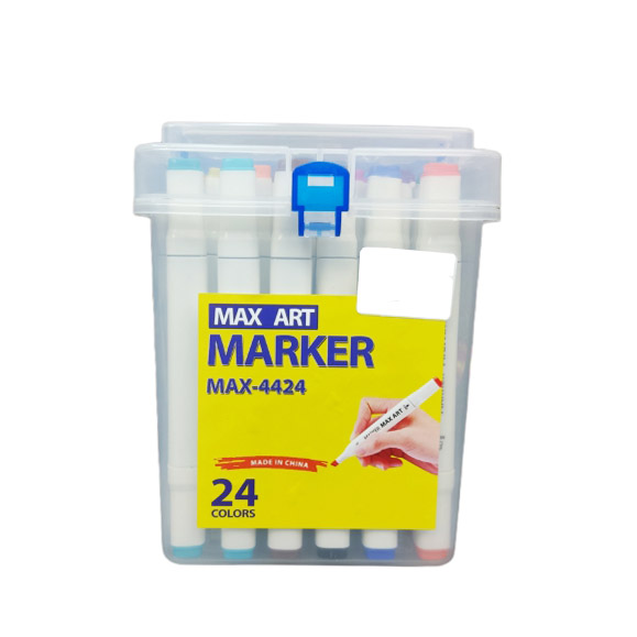 ماژیک طراحی دو سر 24 رنگ مکس آرت | Marker MAX - ART - 4460