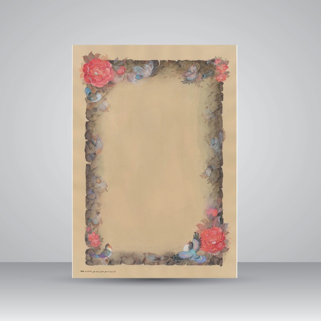 کاغذ ابروباد چاپی،42*30 A3) cm) ، کد 944، (بسته 10 عددی)