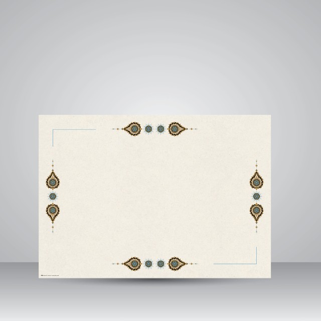 کاغذ ابروباد چاپی،70*50 cm، کد 980، (بسته 30 عددی)