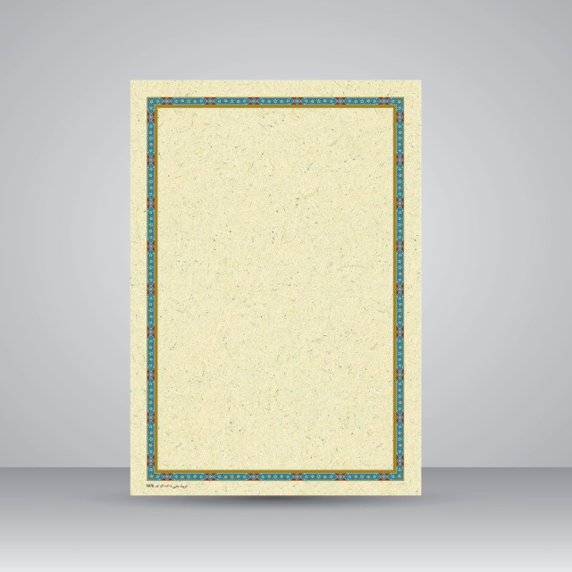 کاغذ ابروباد چاپی،30*21  A4) cm) ، کد 676، (بسته 10 عددی)