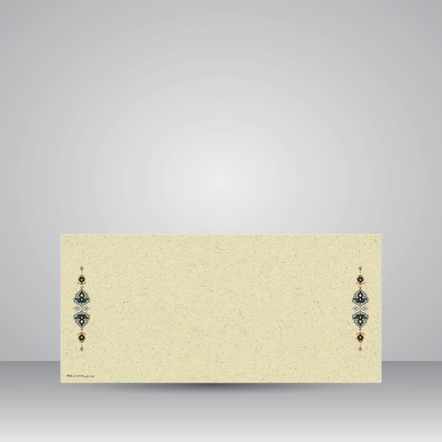 کاغذ ابروباد چاپی،35*16 cm، کد 662، (بسته 10 عددی)