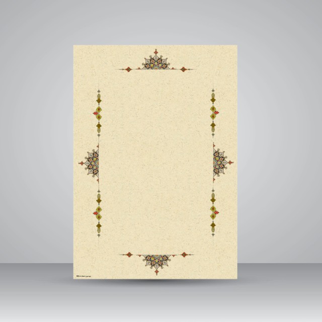 کاغذ ابروباد چاپی،50*35 cm، کد 859، (بسته 10 عددی)