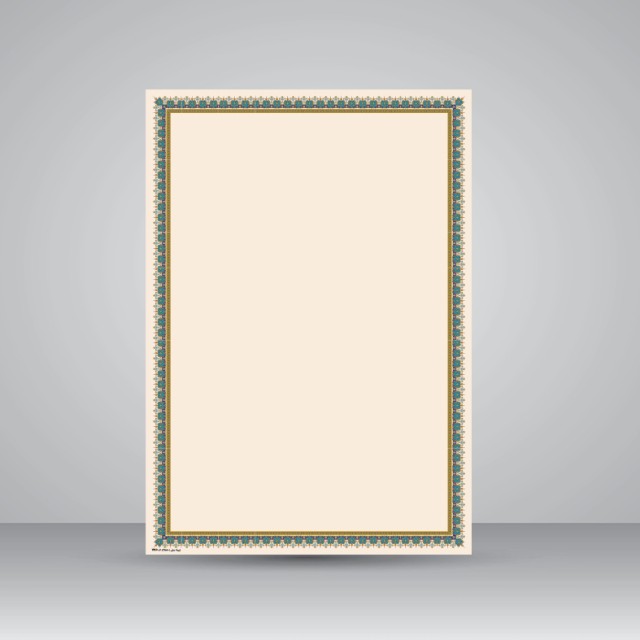 کاغذ ابروباد چاپی،50*35 cm، کد 860، (بسته 10 عددی)