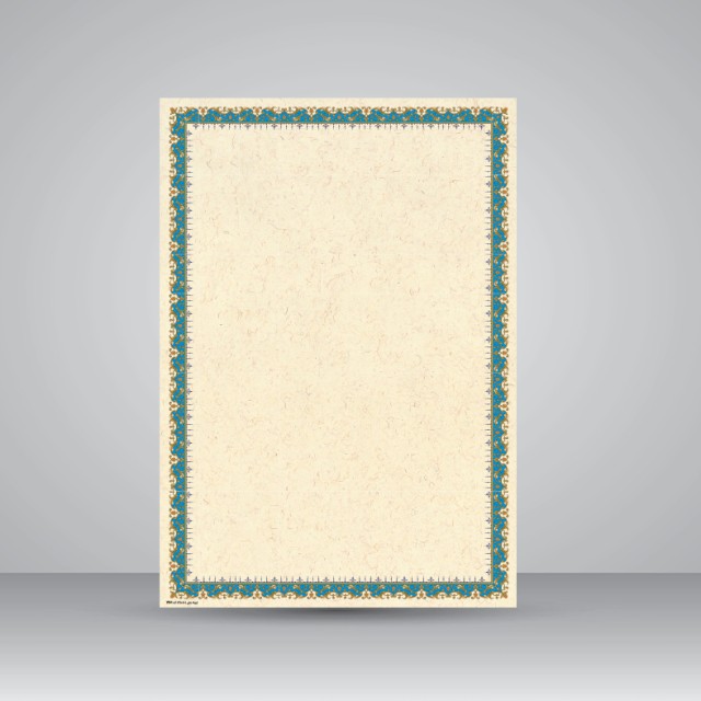 کاغذ ابروباد چاپی،50*35 cm، کد 864، (بسته 10 عددی)