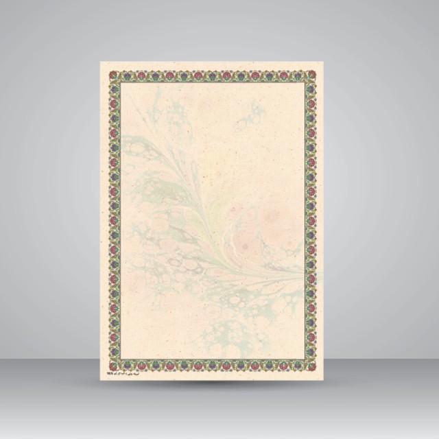 کاغذ ابروباد چاپی،30*21  A4) cm) ، کد 876، (بسته 10 عددی)