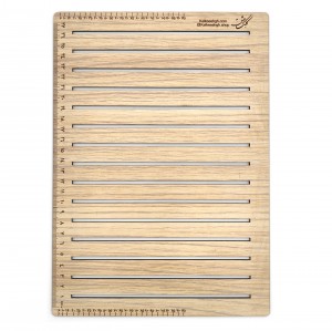 شابلون کتابت نویسی  چوبی سایز A4
