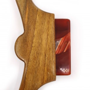 مهره عقیق دسته دار بزرگ