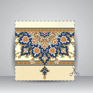 کاغذ ابروباد چاپی،70*50 cm، کد 931، (بسته 30 عددی)