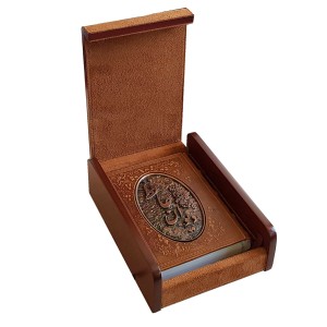 دیوان حافظ جعبه ای چرم و مس (نشر چرم نگار)