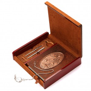 دیوان حافظ وزیری ست خودکار و ساعت (نشر چرم نگار )