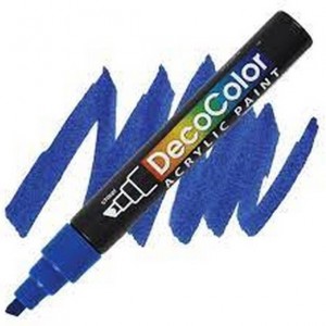 ماژیک اکریلیک آبی برند دکوکالر