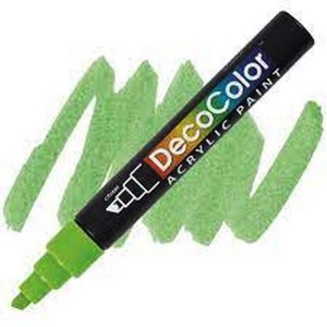 ماژیک اکریلیک سبز کم رنگ برند دکوکالر