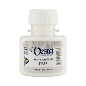 چسب مدیوم اکرلیک 125 میلی برند وستا