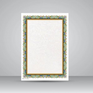 کاغذ ابروباد چاپی،30*21 A4) cm)، کد 697، (بسته 10 عددی)