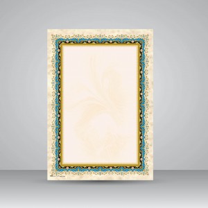 کاغذ ابروباد چاپی،30*21 A4) cm)، کد 698، (بسته 10 عددی)