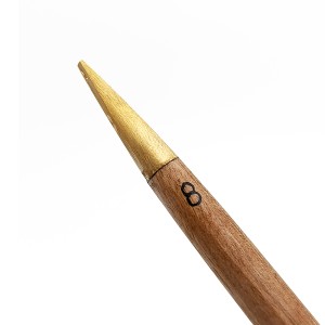 قلم برنجی خوشنویسی مدل پارویی  برند آرکان ( 8 میلی متر)