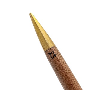 قلم برنجی خوشنویسی مدل پارویی  برند آرکان ( 12 میلی متر)