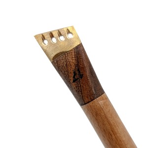 قلم برنجی خوشنویسی مدل پارویی  برند آرکان ( 17 میلی متر)