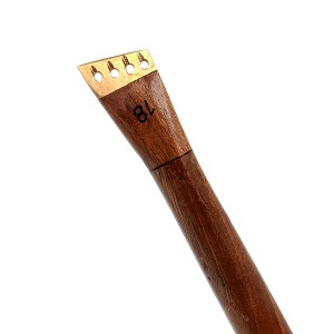 قلم برنجی خوشنویسی مدل پارویی  برند آرکان ( 18 میلی متر)