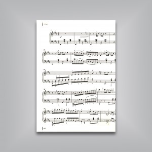 کتاب گزیده آثار جواد معروفی برای پیانو