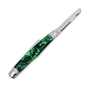 قلمتراش دو تیغه دسته صدف  13سانتیمتر / استاد حیدر زنجانی