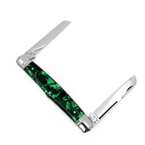 قلمتراش دو تیغه دسته صدف  13سانتیمتر / استاد حیدر زنجانی