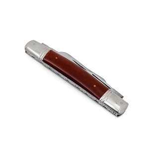 قلمتراش دو تیغه دسته طرح چوب 12سانتیمتر / استاد جواد توسلی