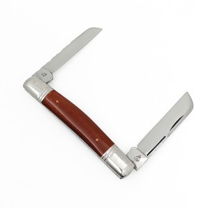 قلمتراش دو تیغه دسته طرح چوب 12سانتیمتر / استاد جواد توسلی