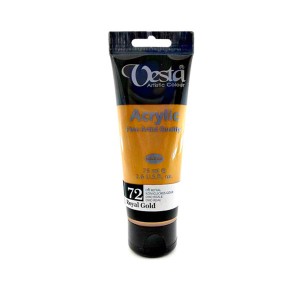 رنگ اکریلیک حجم 75 میلی لیتر کد 72