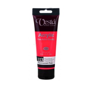 رنگ اکریلیک حجم 75 میلی لیتر کد 113