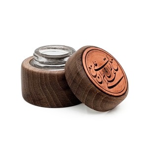 دوات چوبی طرحدار مسی