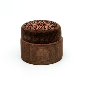 دوات چوبی طرحدار مسی