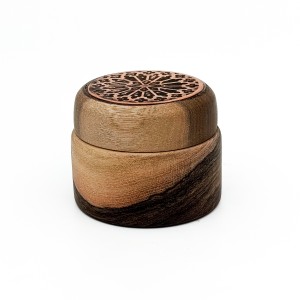 دوات چوبی طرحدار مسی