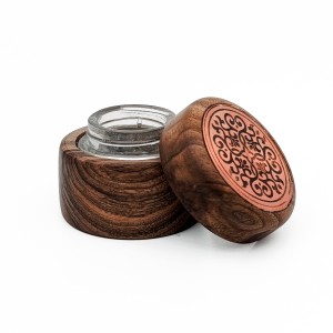 دوات چوبی طرحدار مسی