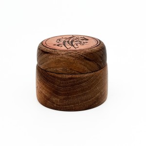 دوات چوبی طرحدار مسی