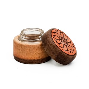 دوات چوبی طرحدار مسی