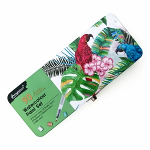 آبرنگ 90 رنگ نیمه حرفه ای جورجینا