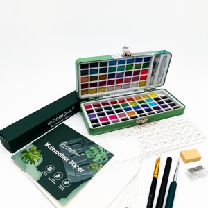 آبرنگ 90 رنگ نیمه حرفه ای جورجینا