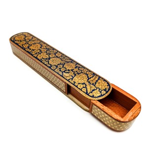 جاقلمی نقاشی خاتم و تشعیر مدل سرمه ای