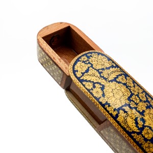 جاقلمی نقاشی خاتم و تشعیر مدل سرمه ای