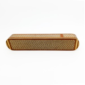 جاقلمی نقاشی خاتم و تشعیر مدل آبی